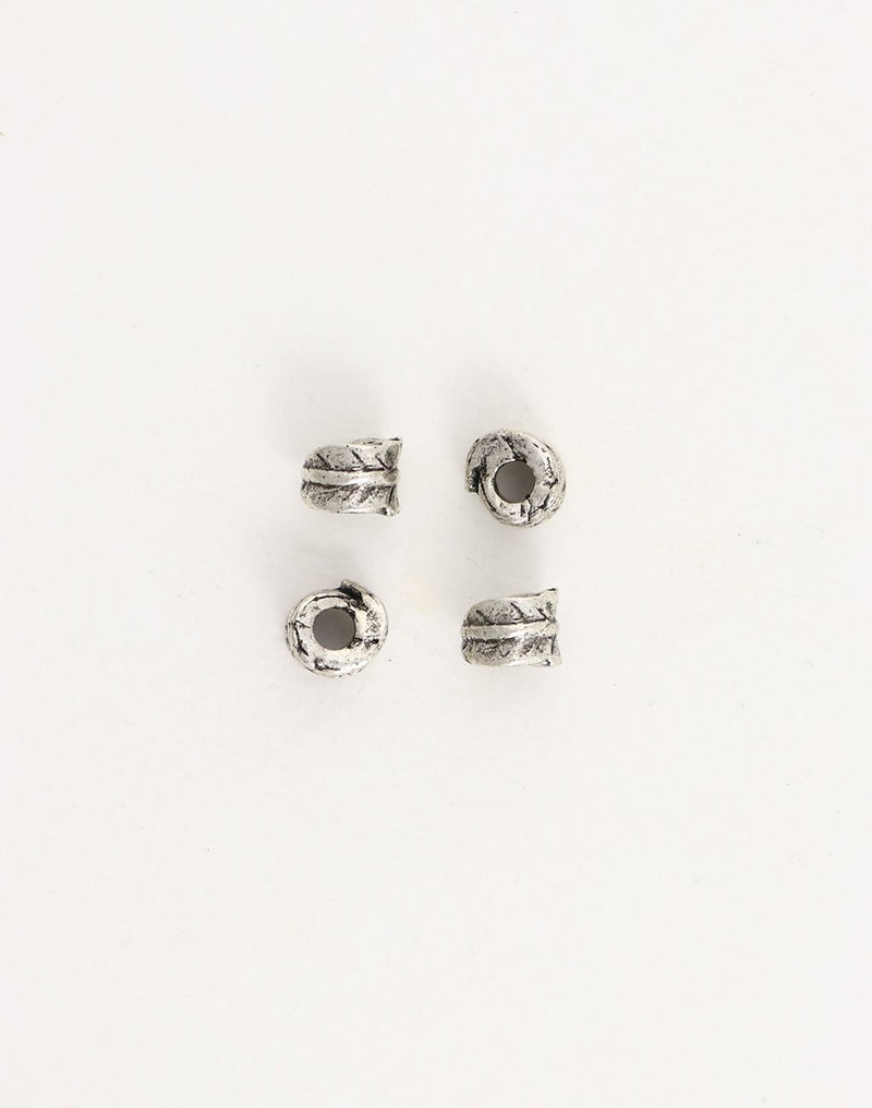 Feather Bead, 8mm, (4pcs)