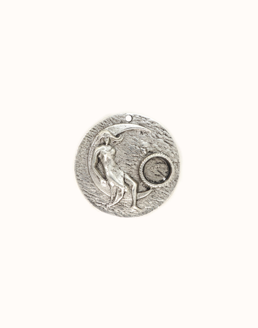 PT419-070 pendant with woman and moon design