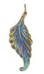 Plumed Leaf, 1pc