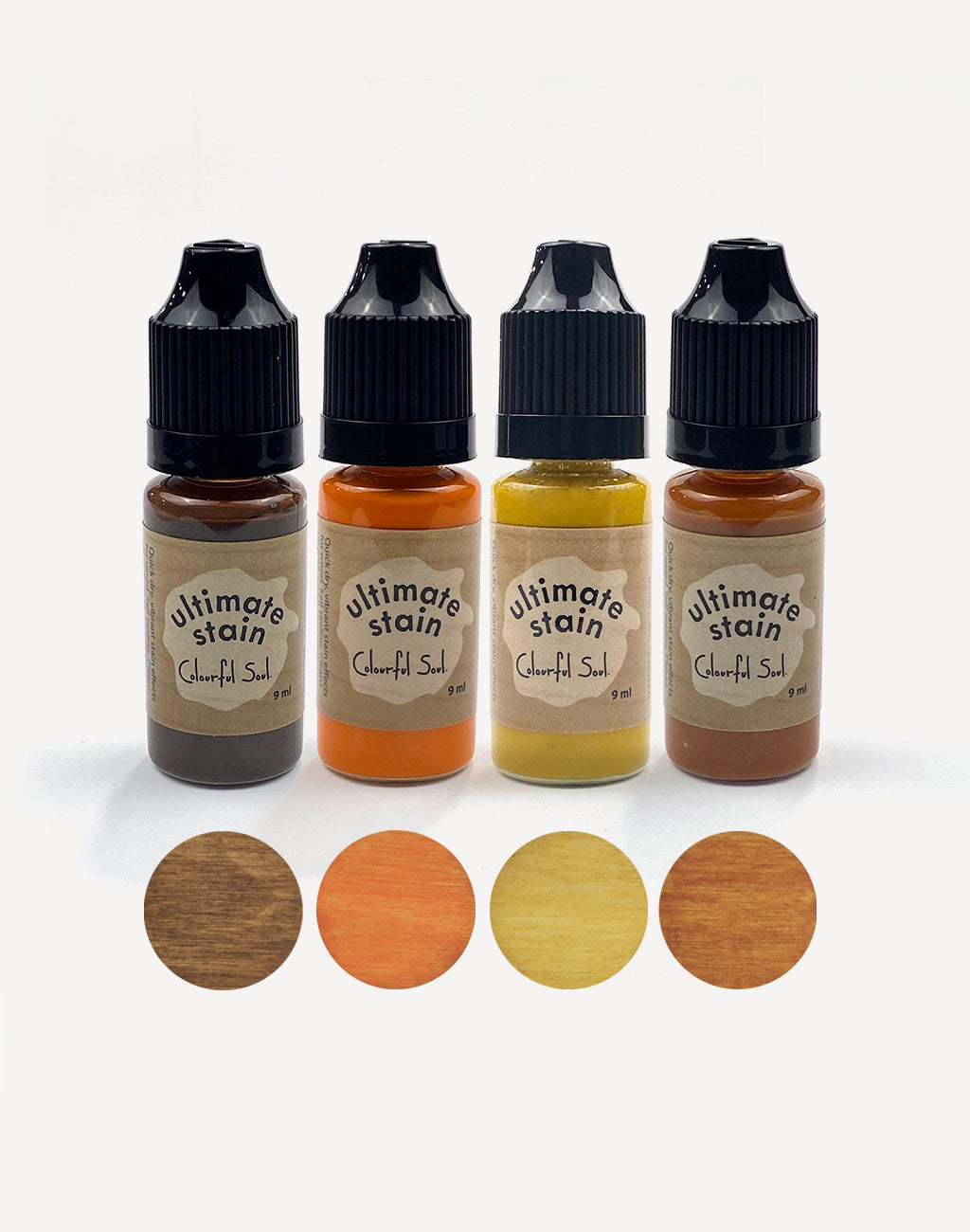 Ultimate Stain Set, Wood Tones (4pcs)