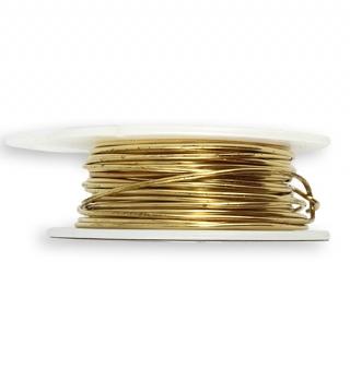 Solid Brass Wire, 18 GA, (30 ft)