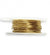 Solid Brass Wire, 22 GA, (60 ft)