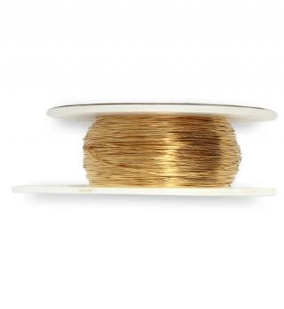 Solid Brass Wire, 28 GA, (180 ft)