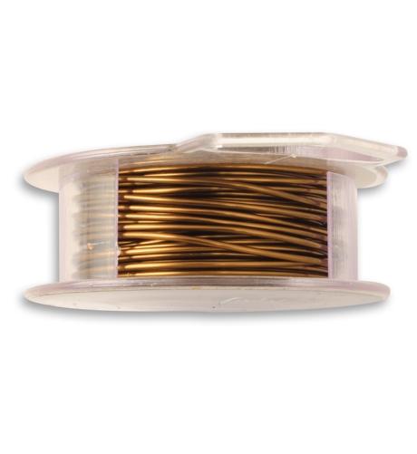 Natural Brass Wire, 18 GA, (30 ft)