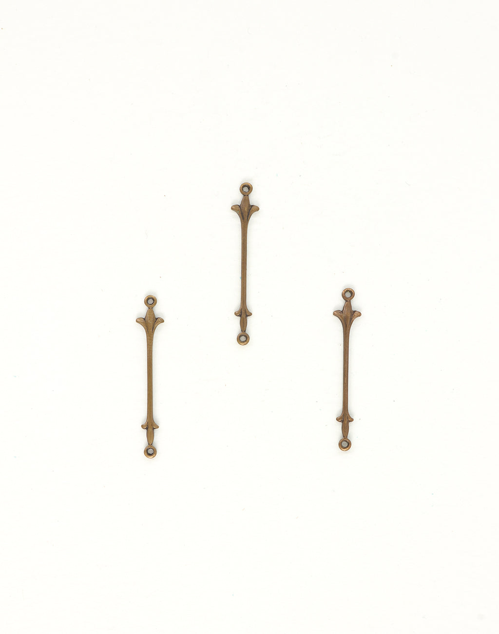 Decorative brass pendant charms