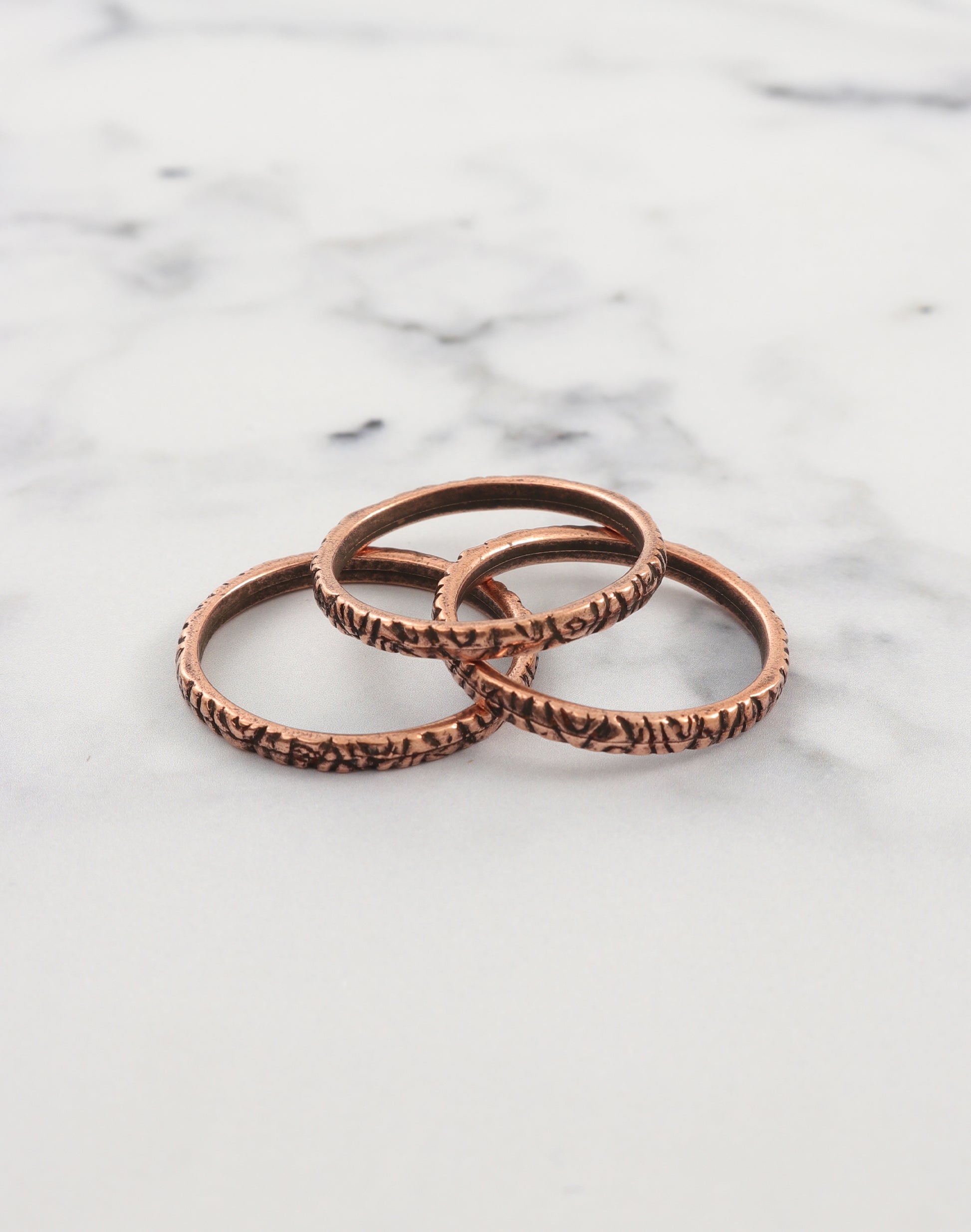 Paisley Ring, Size 8, (3pcs)