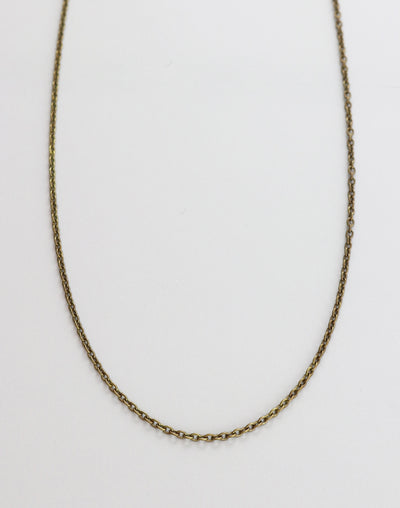 Fine Cable Necklace, (1pc)