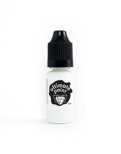 Marble effect paint bottle