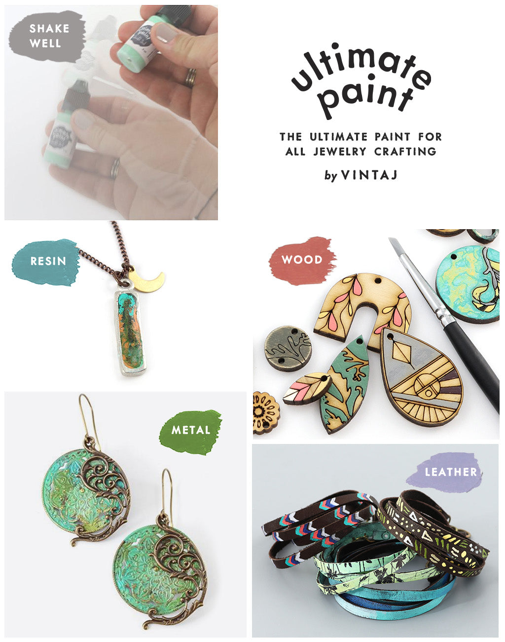 Ultimate Paint Set, Gemstone Sea (5pcs)