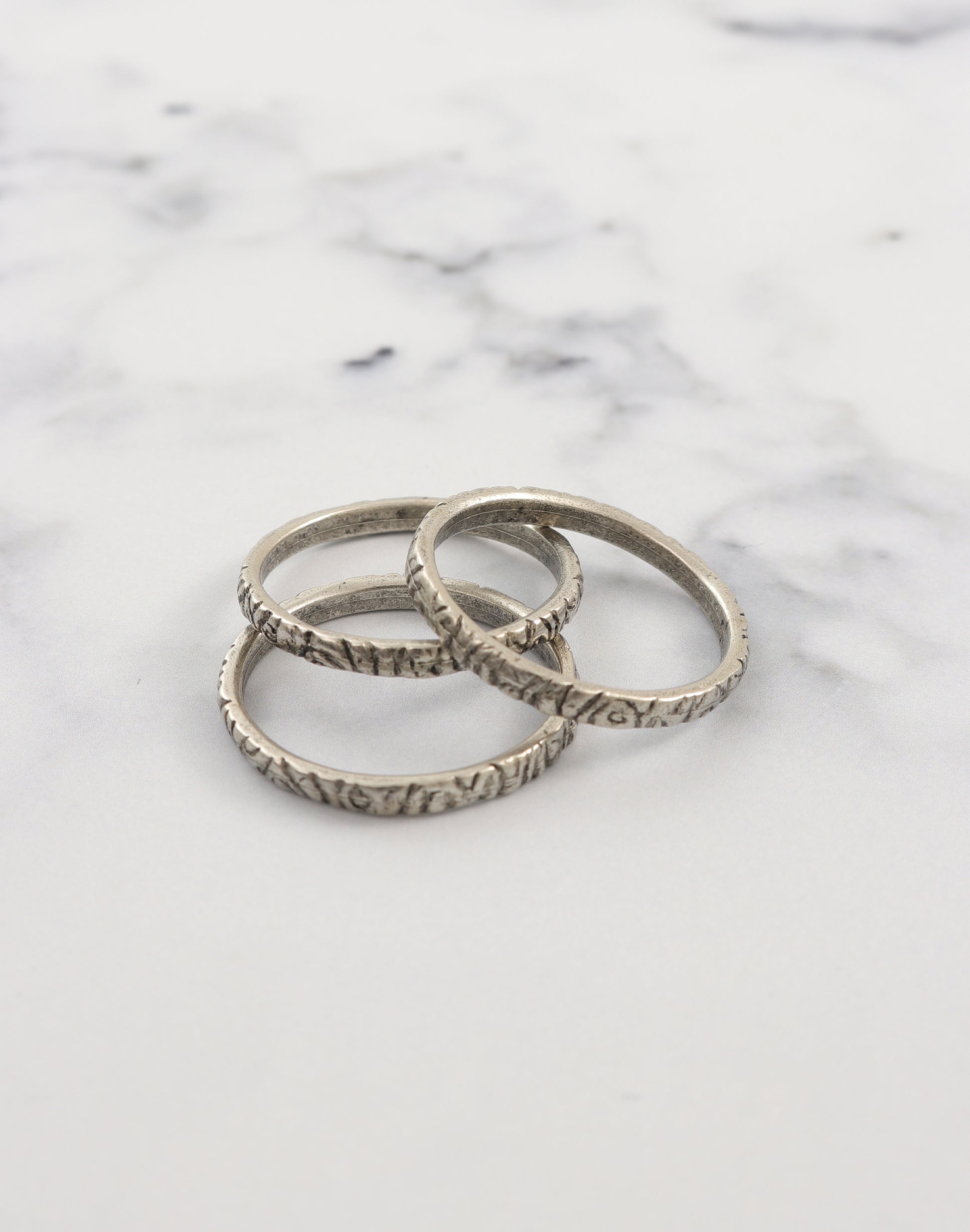 Paisley Ring, Size 8, (3pcs)