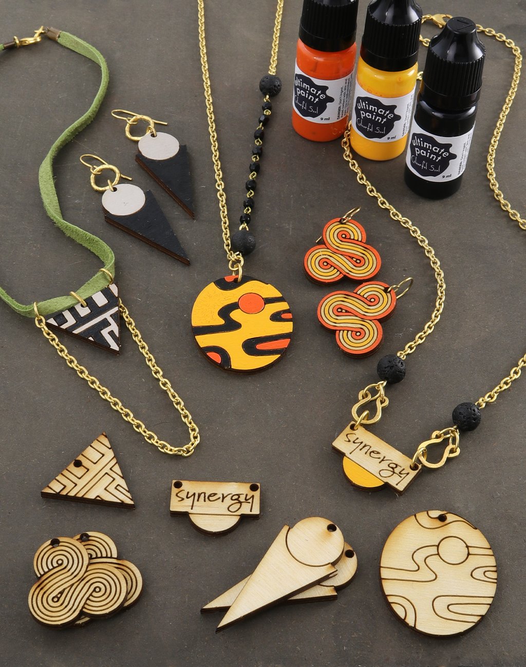 Balanced Energy, Jewelry Pop Outs (1 panel, 7pcs/ea)