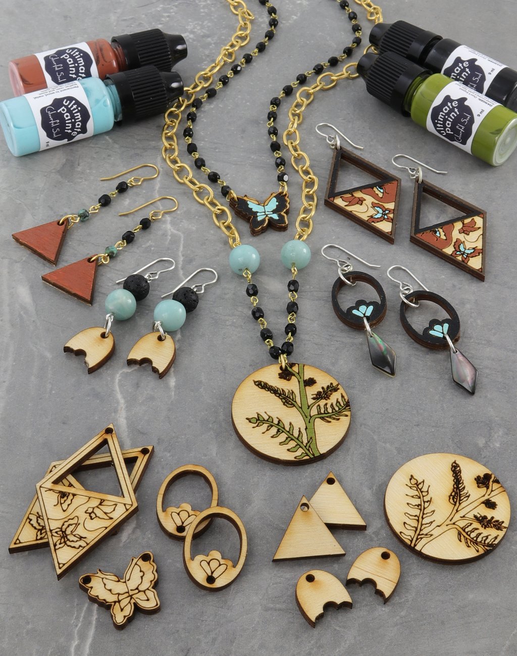 Daydream Believer, Jewelry Pop Outs (3 panels)